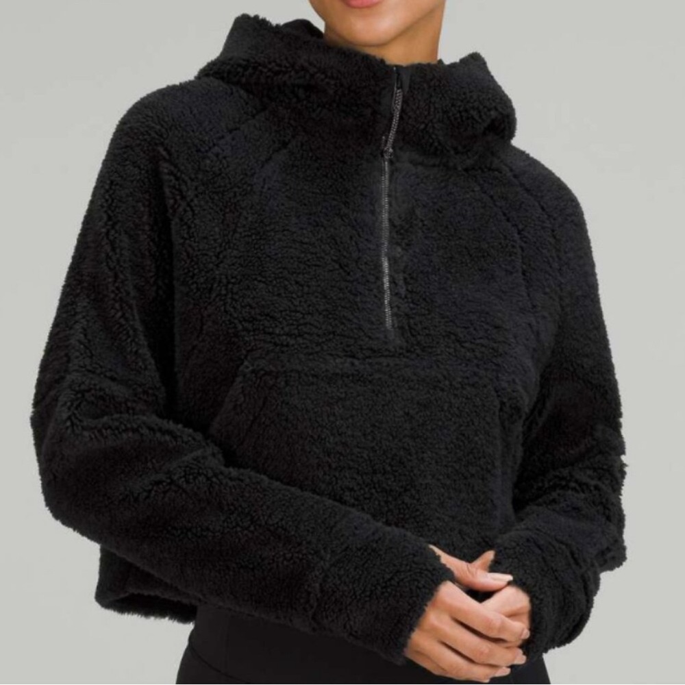 Lululemon Scuba Oversized Half-Zip Fleece Hoodie size M/L